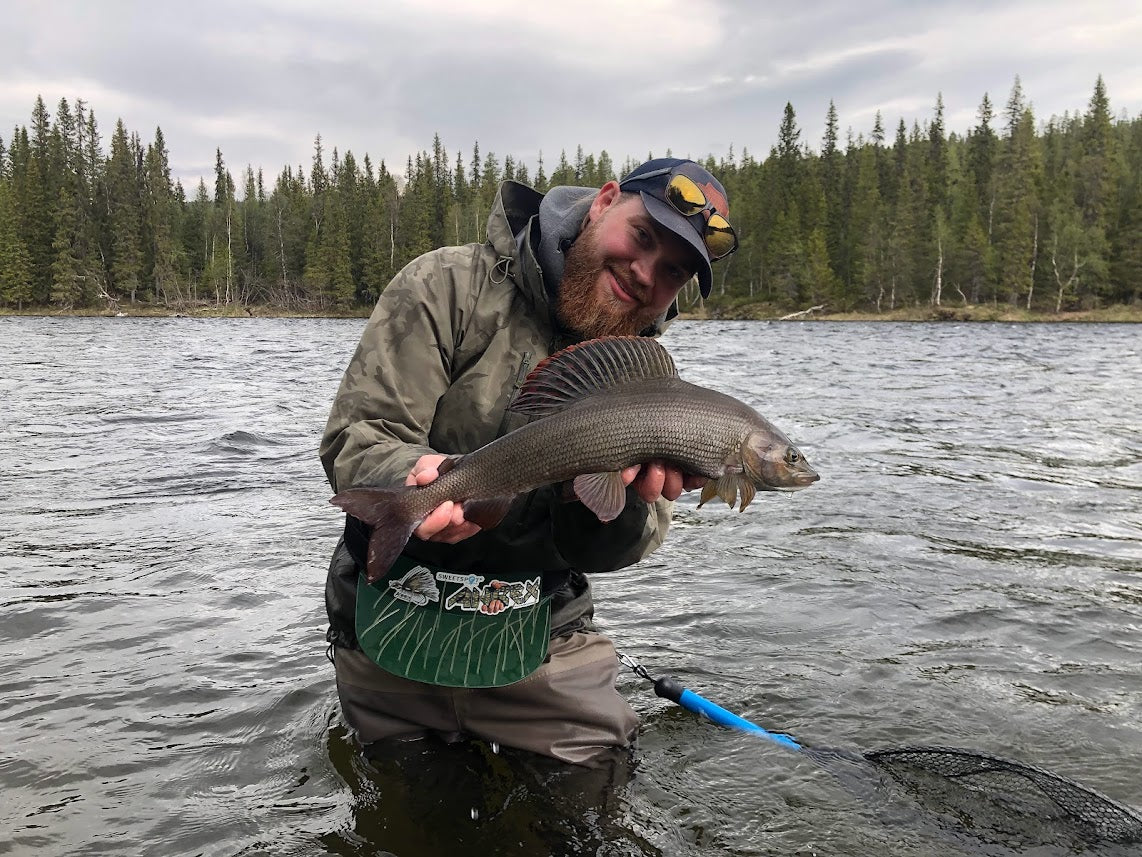 Fishing in Lapland, Sweden