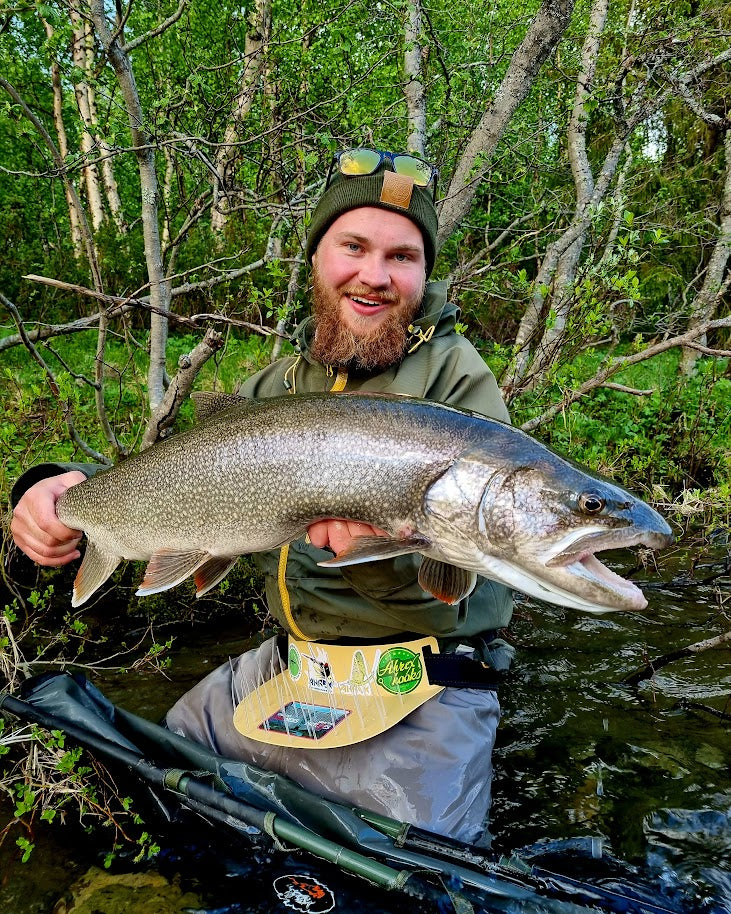 Fishing in Lapland, Sweden